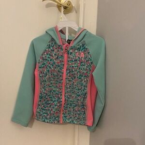 The North face fleece light weight jacket